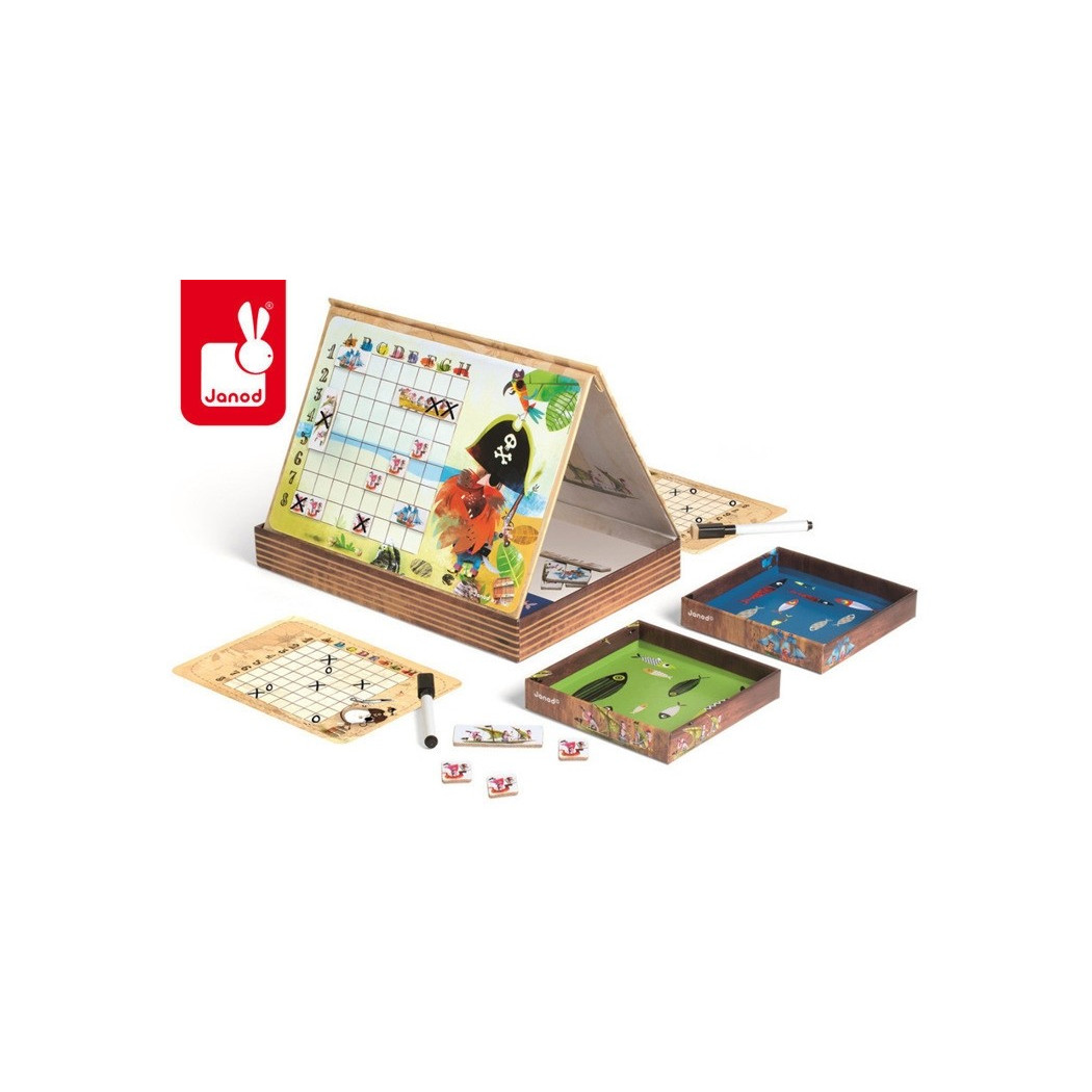 Statki gra magnetyczna - Janod