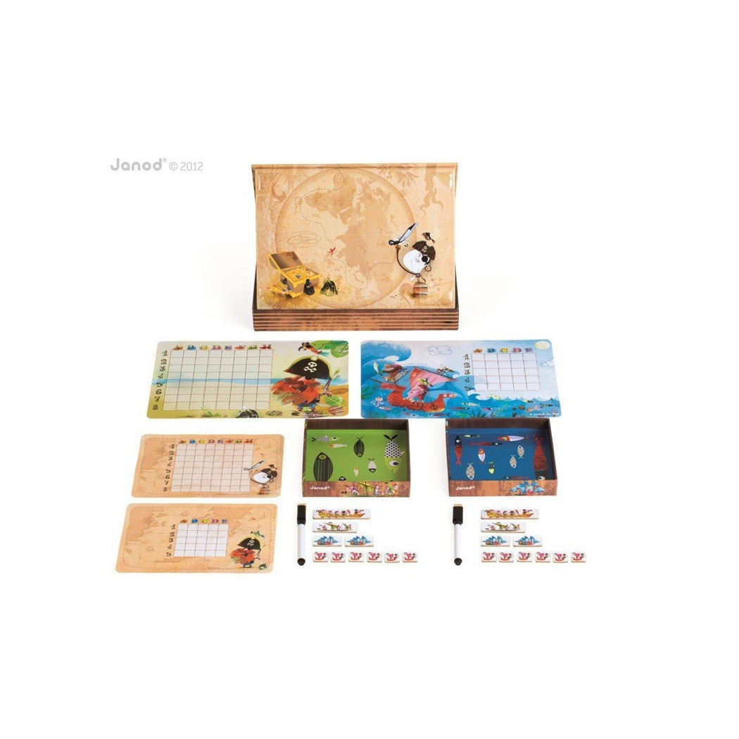 Statki gra magnetyczna - Janod
