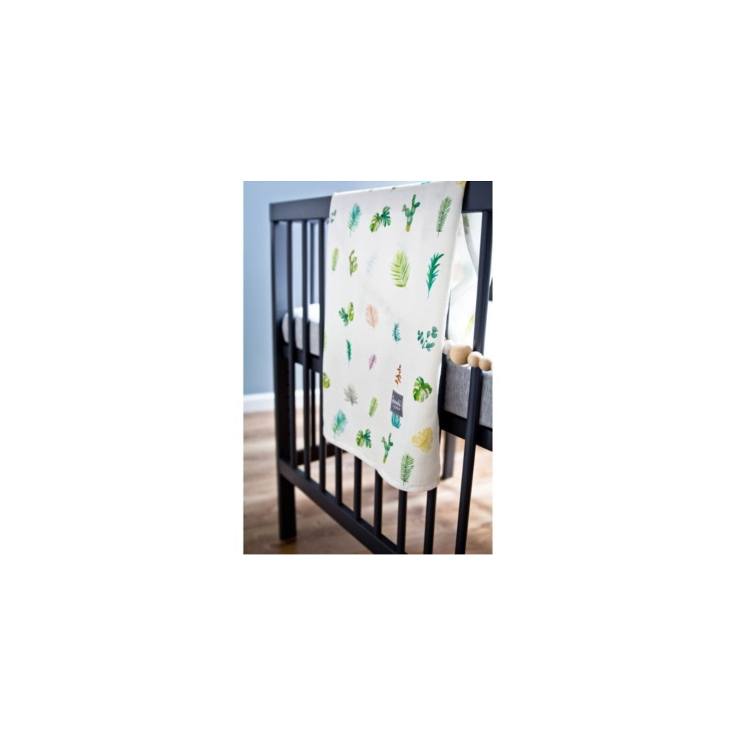 Pieluszka muślinowa - tropical - Poofi - 73x73 cm