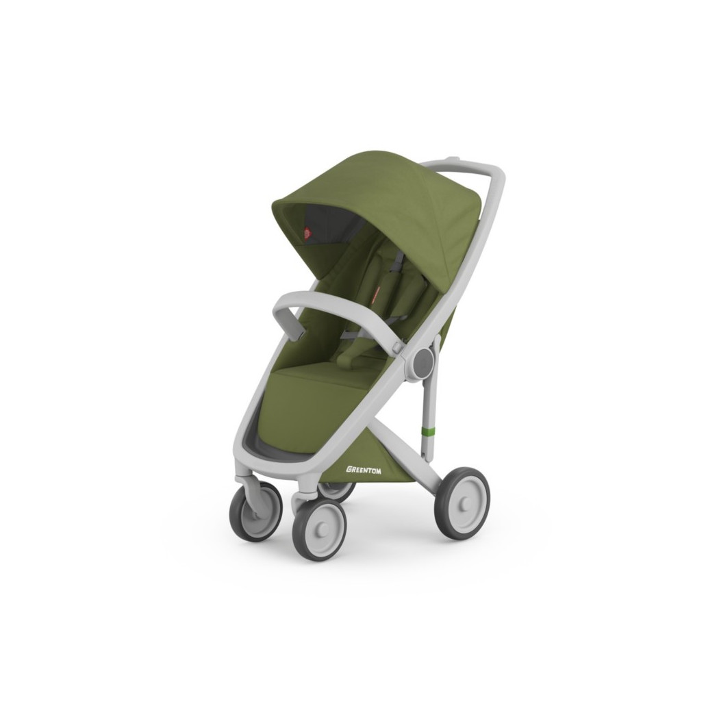 Wózek Greentom  Classic - grey - olive / szaro - oliwkowy