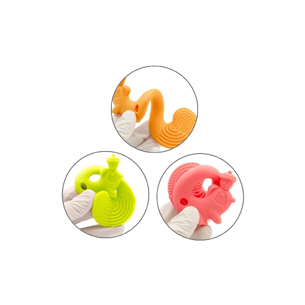 Gryzak Zabawka - Squirrel Red - Wiewiórka czerwona - Mombella