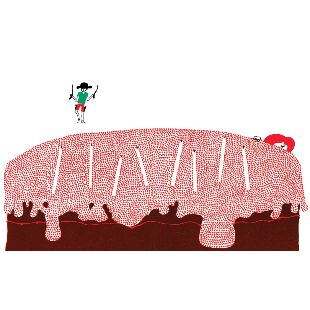 PRZYSZYWANY DZIADEK - Stanisława Domagalska - DWIE SIOSTRY