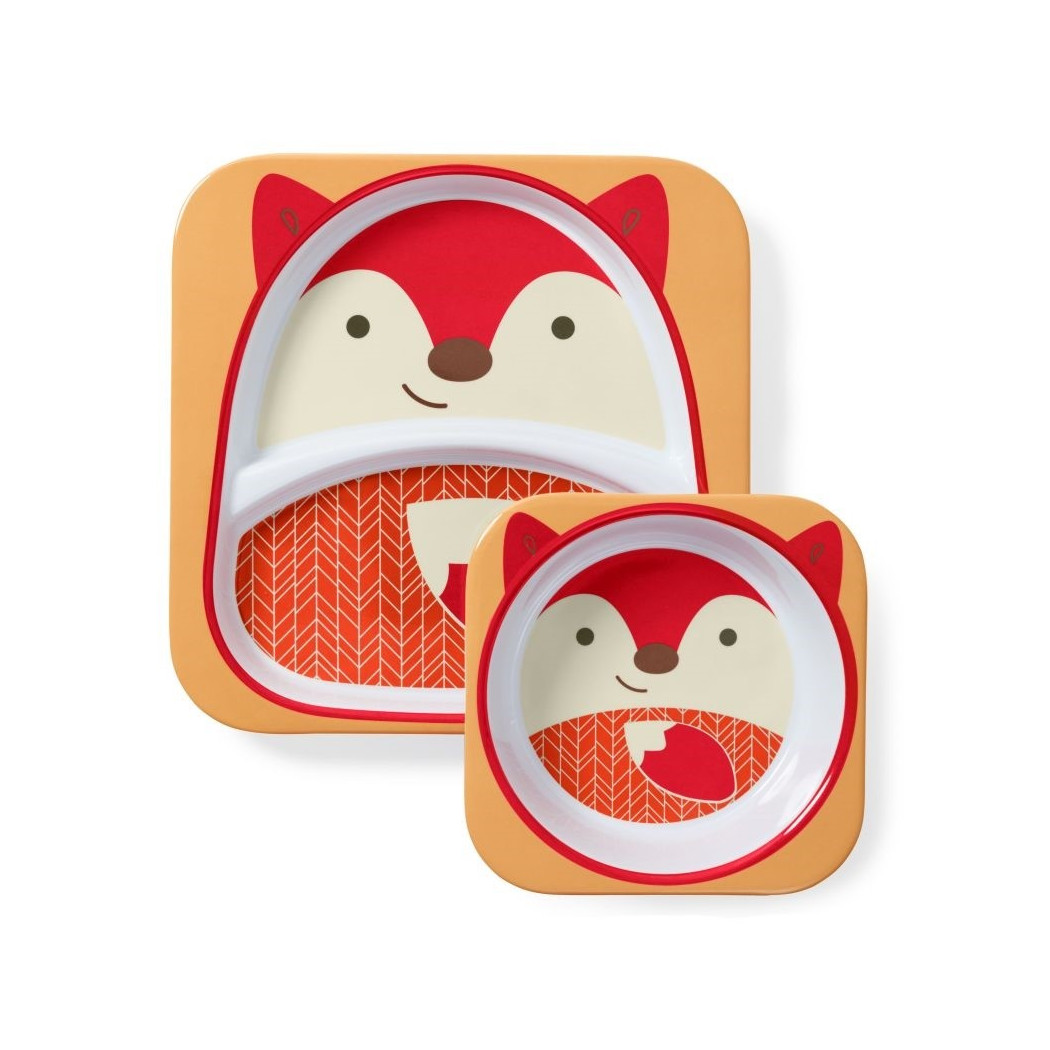 Zestaw Jedzeniowy Zoo Lisek - Skip Hop