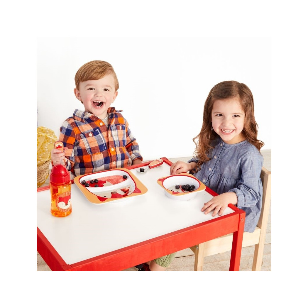 Zestaw Jedzeniowy Zoo Lisek - Skip Hop