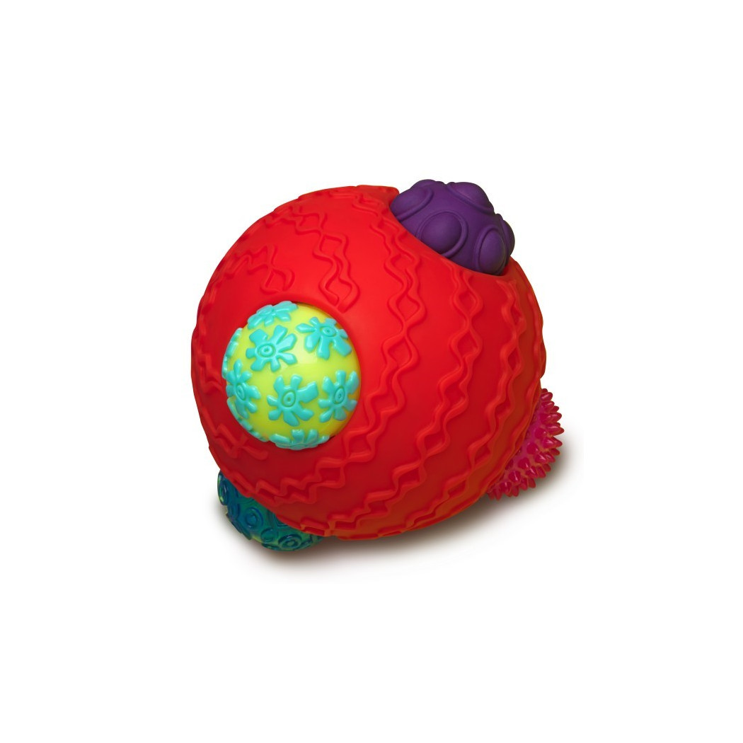 Kula sensoryczna z piłkami - Ballyhoo - Wersja Czerwona - BTOYS