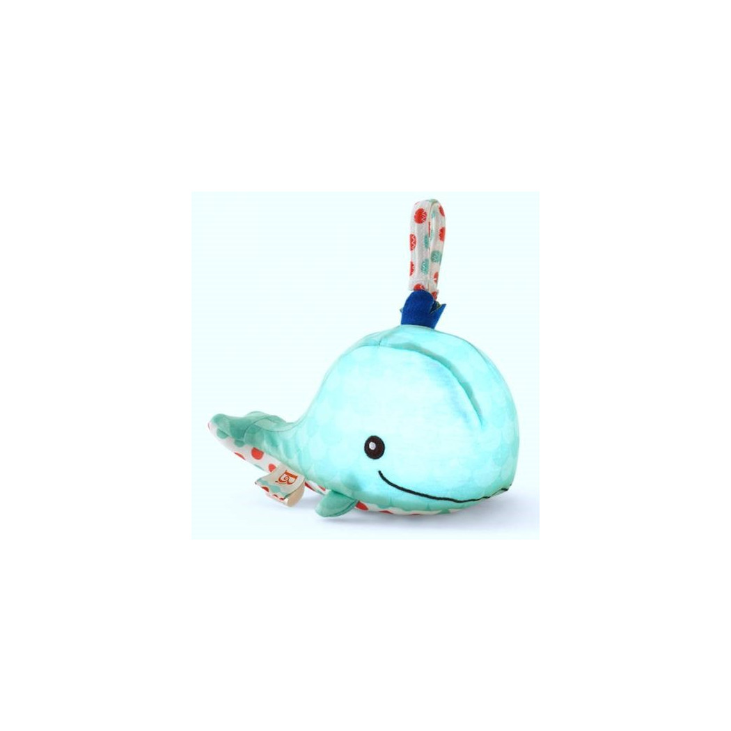Szumiący i świecący Wieloryb dla niemowląt - Glow Zzz Whale - BTOYS