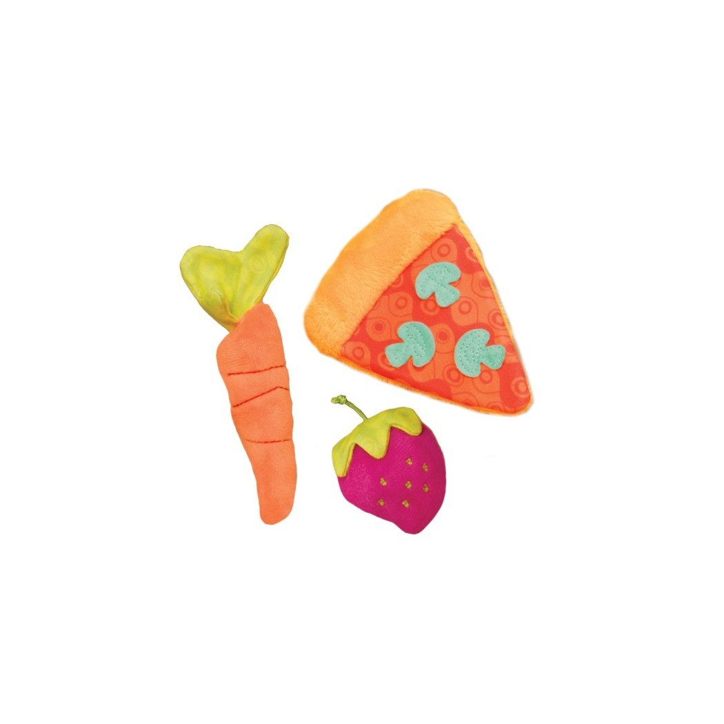 Pluszowy Bóbr ze smakołykami sensorycznymi w brzuchu - Yumsy Tumsy - BTOYS