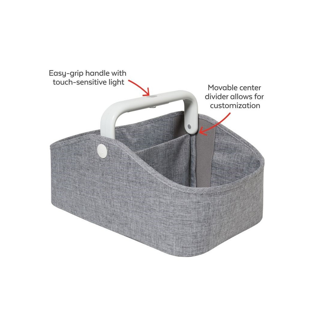 Organizer Podróżny z Lampką Heather Grey/Szary - Skip Hop