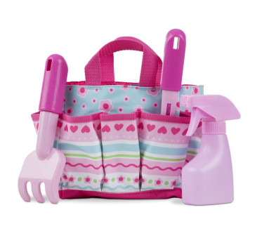 Zestaw Mała Ogrodniczka Różowa Torba - Melissa & Doug