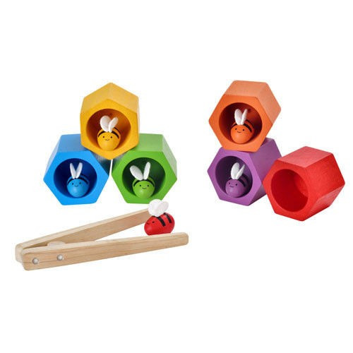 Plaster miodu z pszczółkami zabawka zręcznościowa - Plan Toys - Montessori