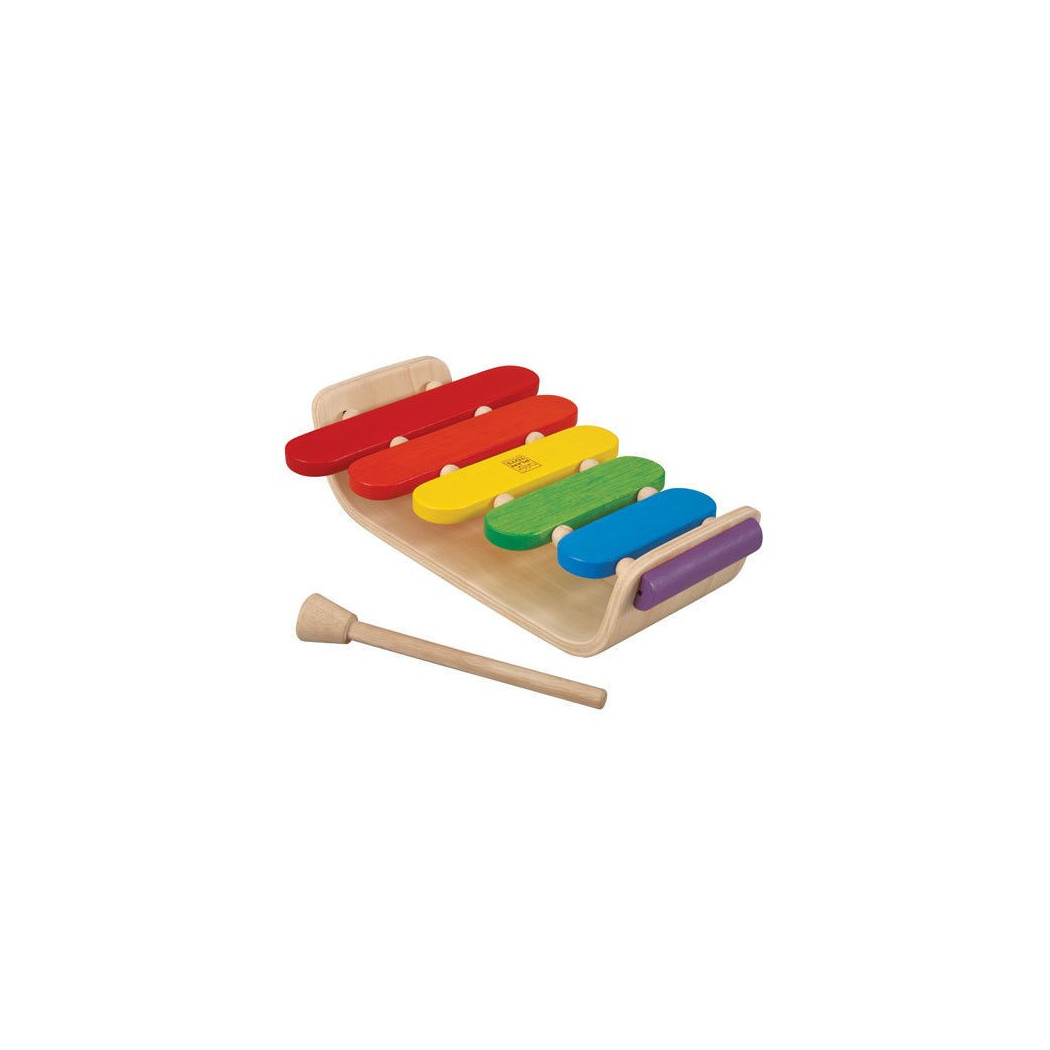 Drewniany ksylofon - Cymbałki Dzwonki - Plan Toys - Montessori