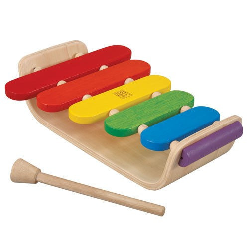 Drewniany ksylofon - Cymbałki Dzwonki - Plan Toys - Montessori