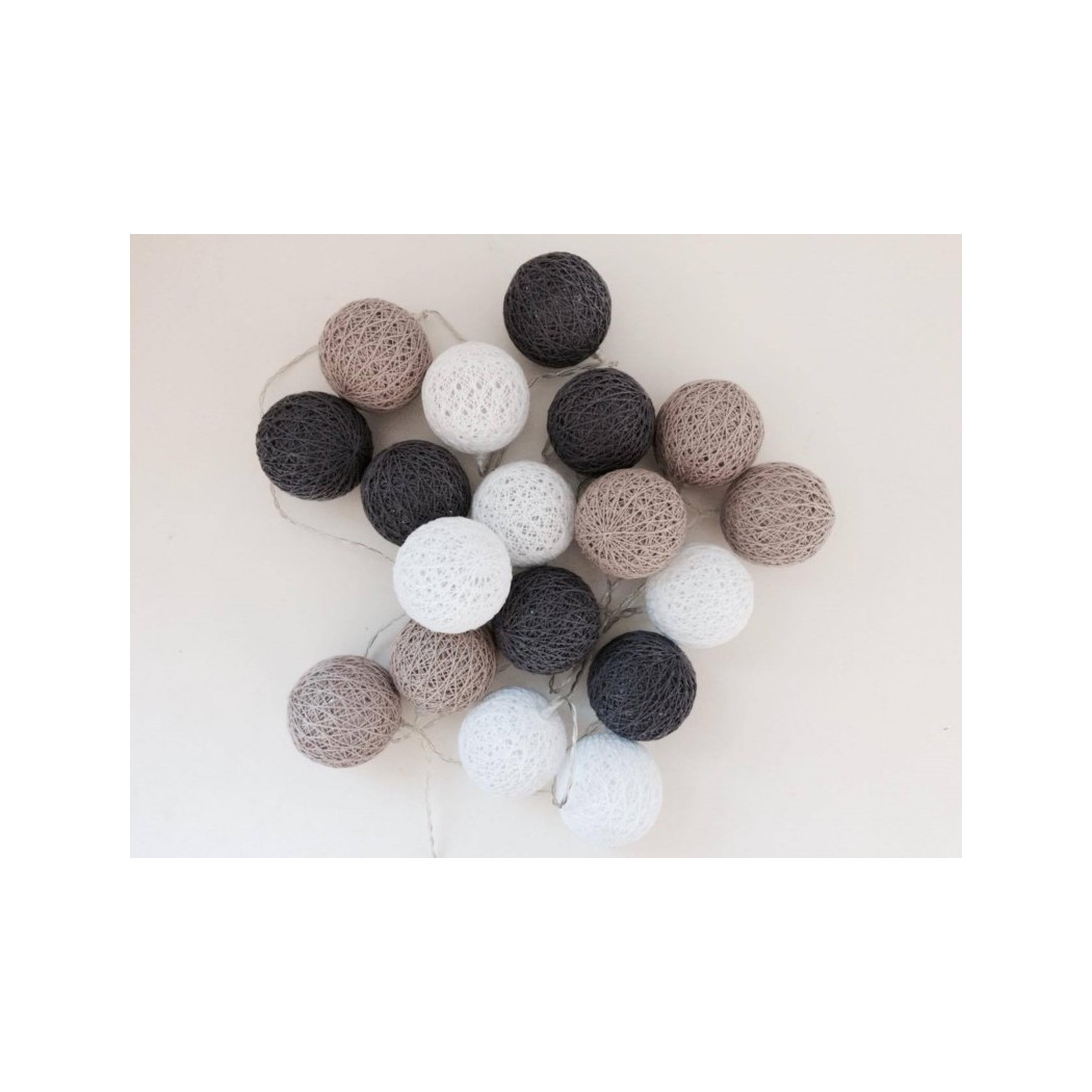 KULE ŚWIETLNE - WARM MEMORIES - COTTONBALLS 20 KUL