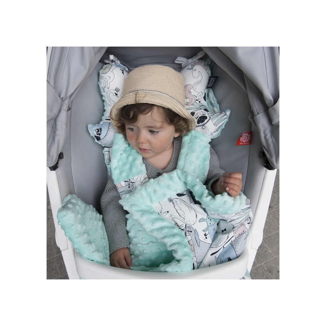 Angel's Wings - La Millou Family Vol. II - Powder Pink - La Millou - Velvet Collection - poduszka stabilizacyjna