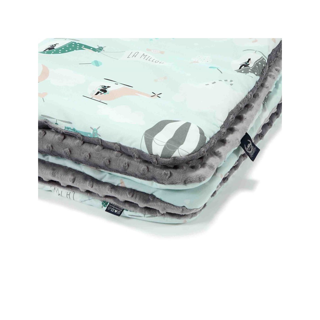 Kocyk Średniaka - Miss Cloudy - Grey/Szary - La Millou