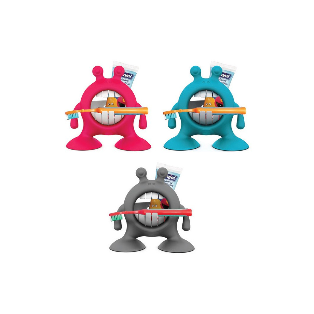 Uchwyt na szczoteczkę i pastę - Grey - Szary - Prince Lionheart