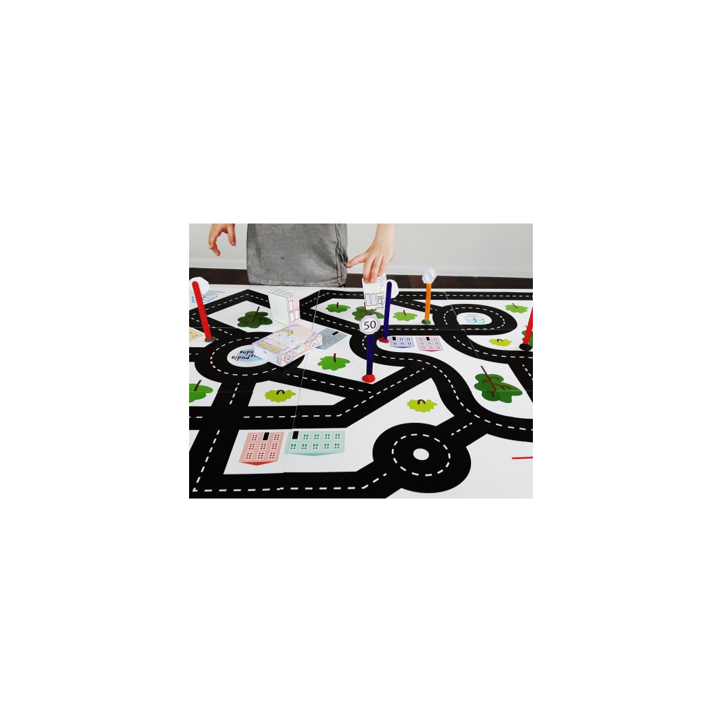 Pudło Nienudno - Pojazdy - zestaw do zabawy kreatywnej