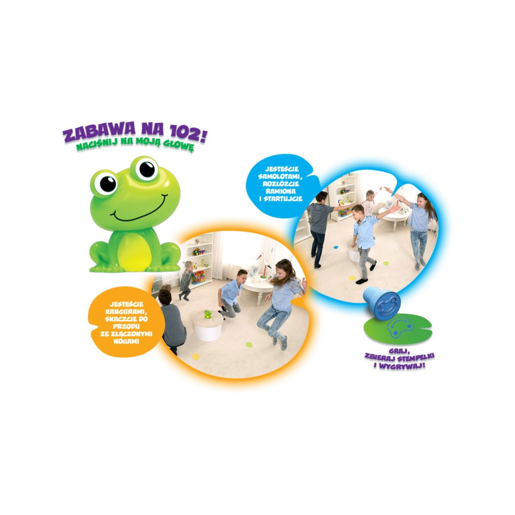 Froggy Party - Żaba - Dumel Discovery