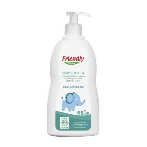 Płyn do mycia butelek dziecięcych, bezzapachowy - 500ml - Friendly Organic