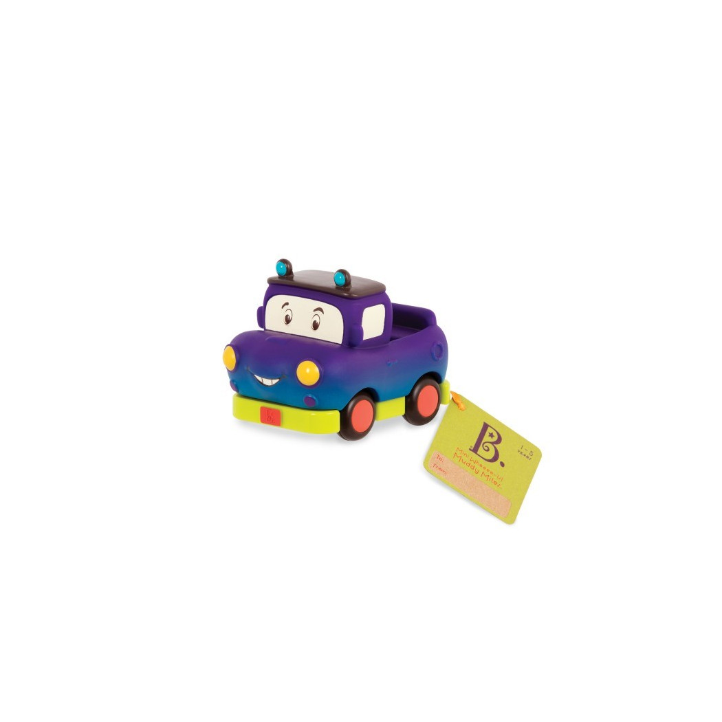 MINI AUTKO - PICK-UP FIOLETOWY - MUDDY MILE - BTOYS