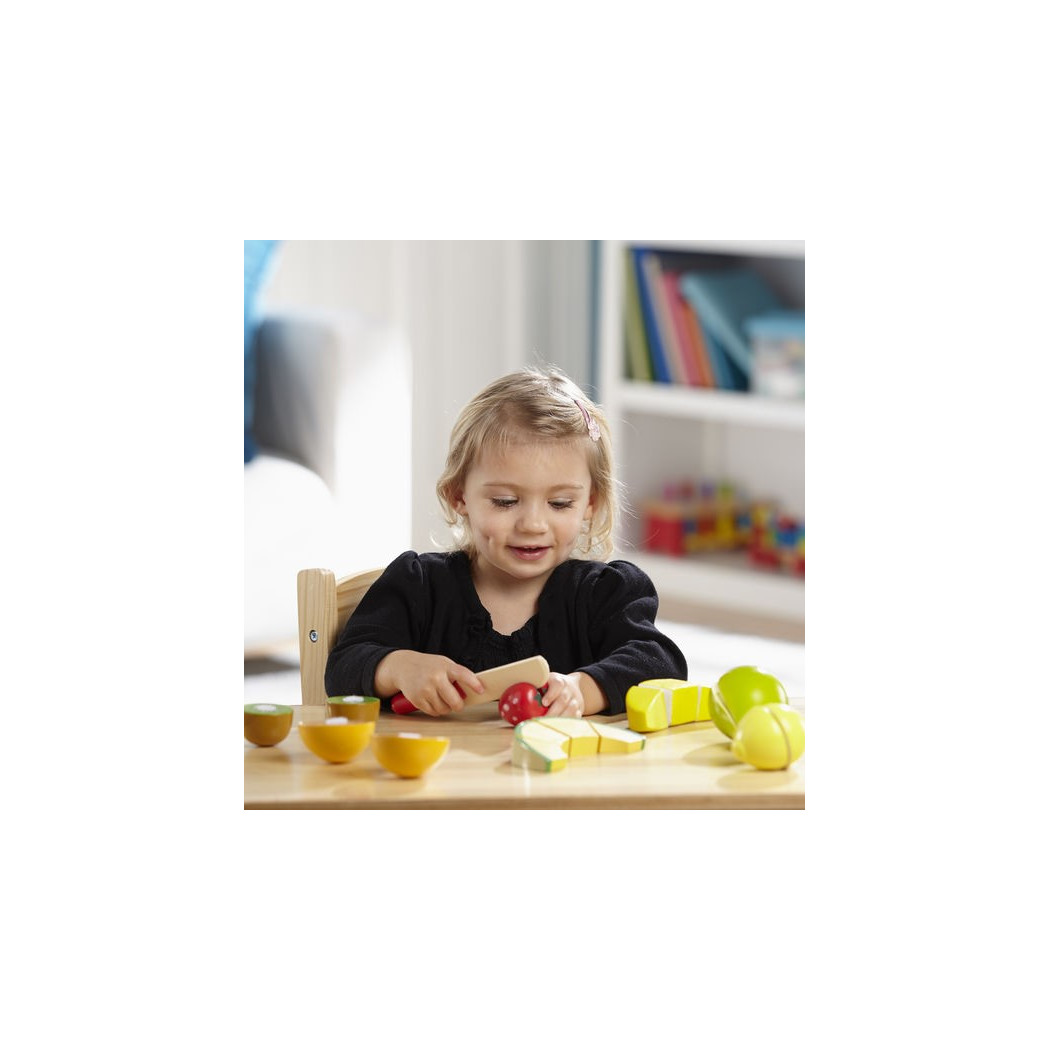 Drewniane owoce do krojenia - Melissa & Doug - Montessori