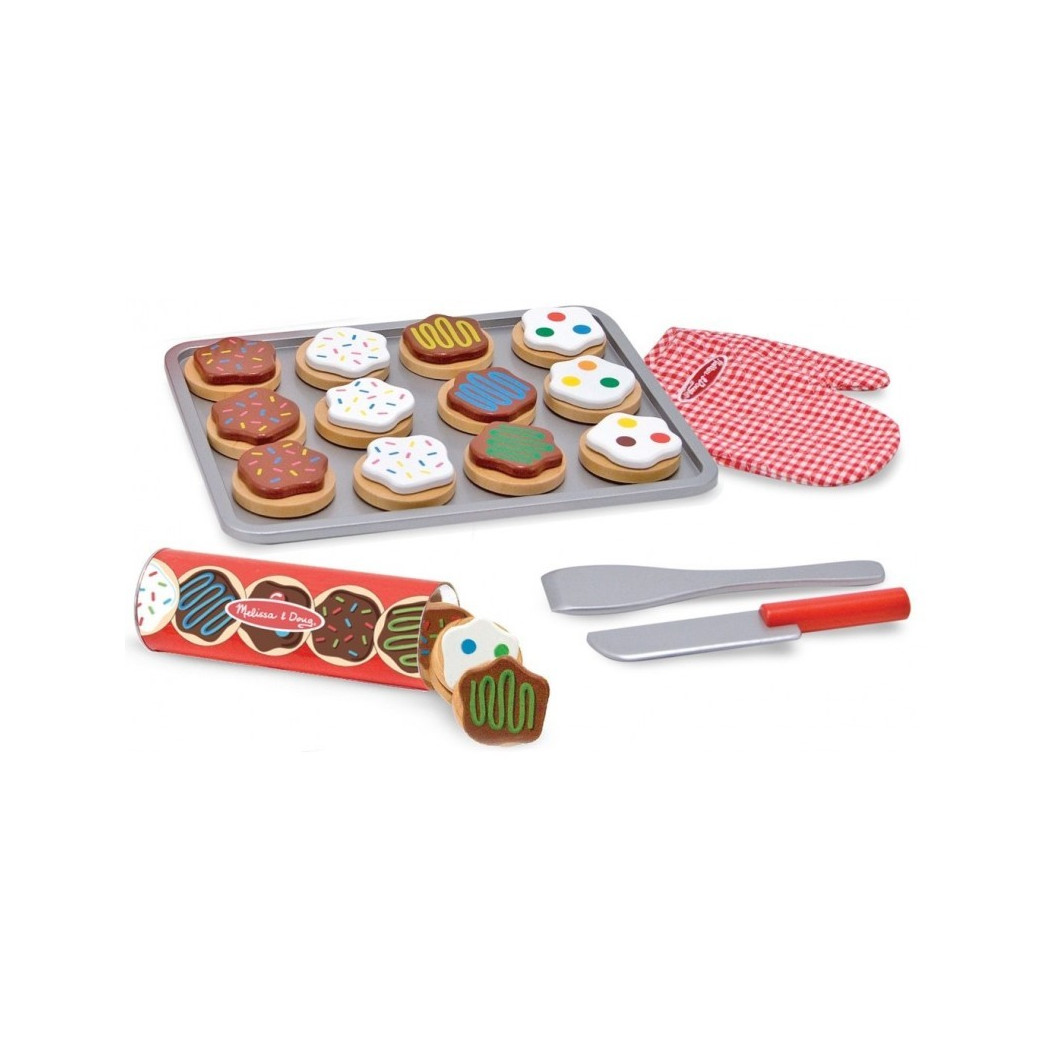 Drewniane Ciasteczka do Krojenia - Melissa & Doug - Montessori