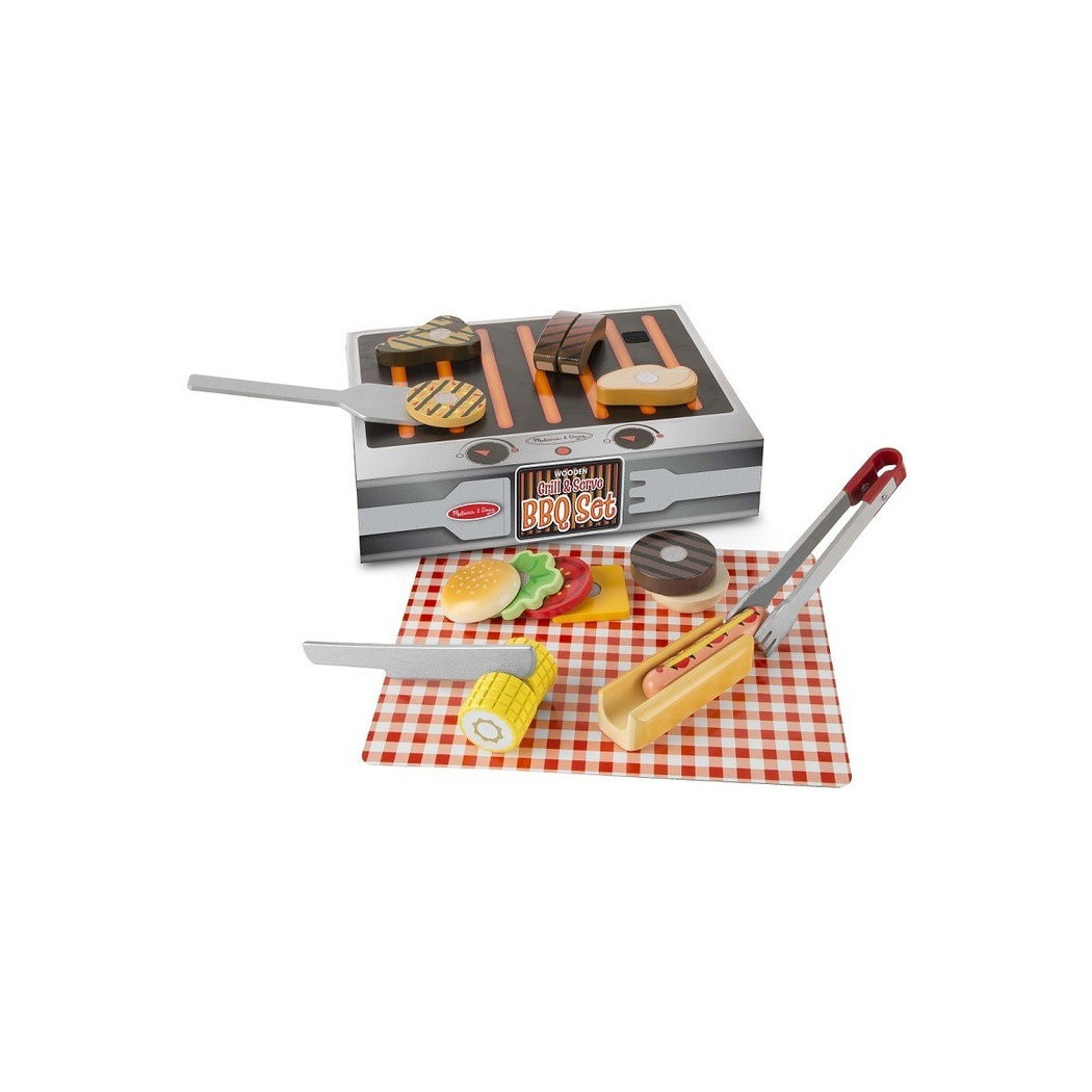 Grill z akcesoriami - Melissa & Doug - Montessori