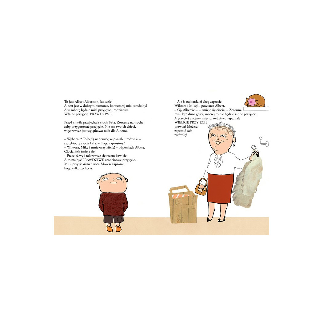 Urodziny Alberta - Gunilla Bergström - Wydawnictwo Zakamarki