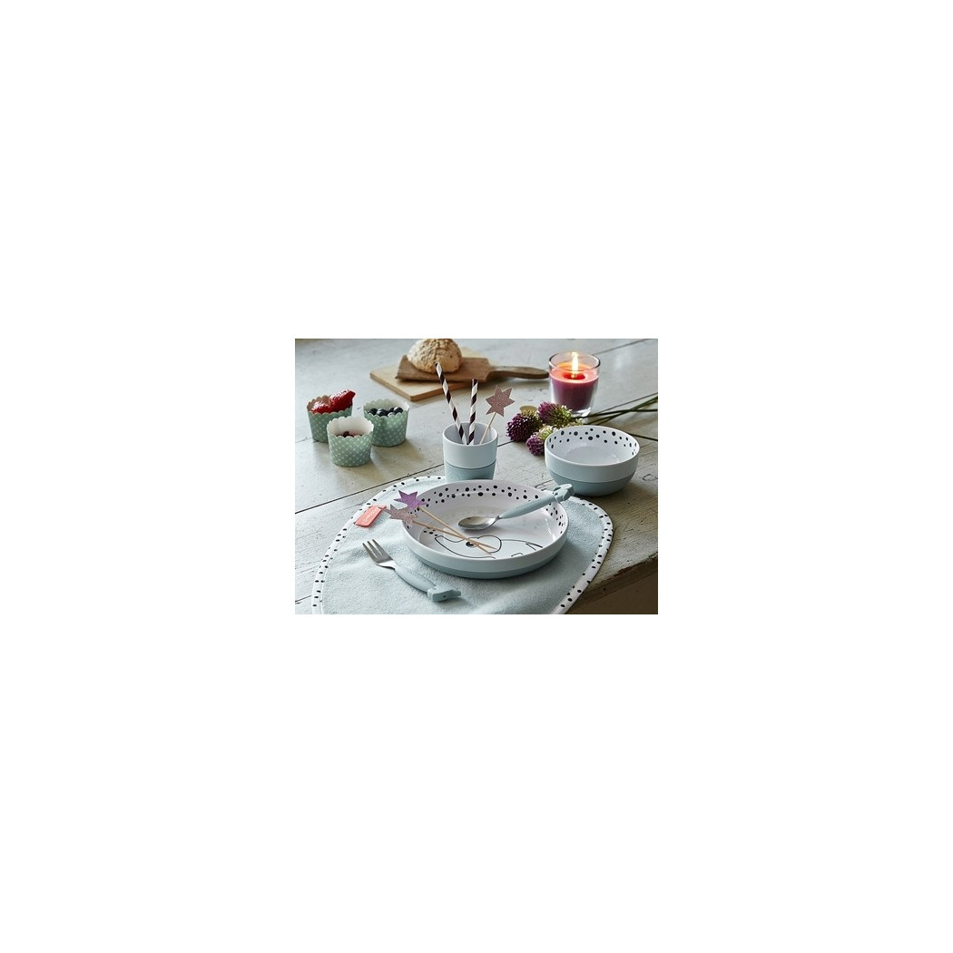 WYPRZEDAŻ Done By Deer - Dots Yummy+ Kubek Niebieski