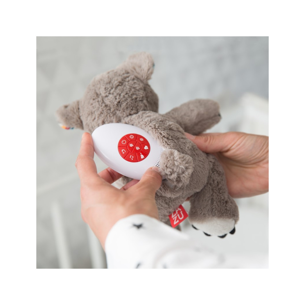 Przytulanka usypianka miś Coco z bijącym sercem - Zazu