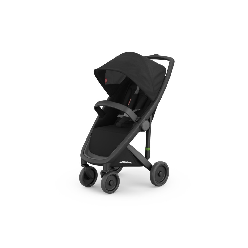Wózek Greentom  Classic - black - black / czarno - czarny