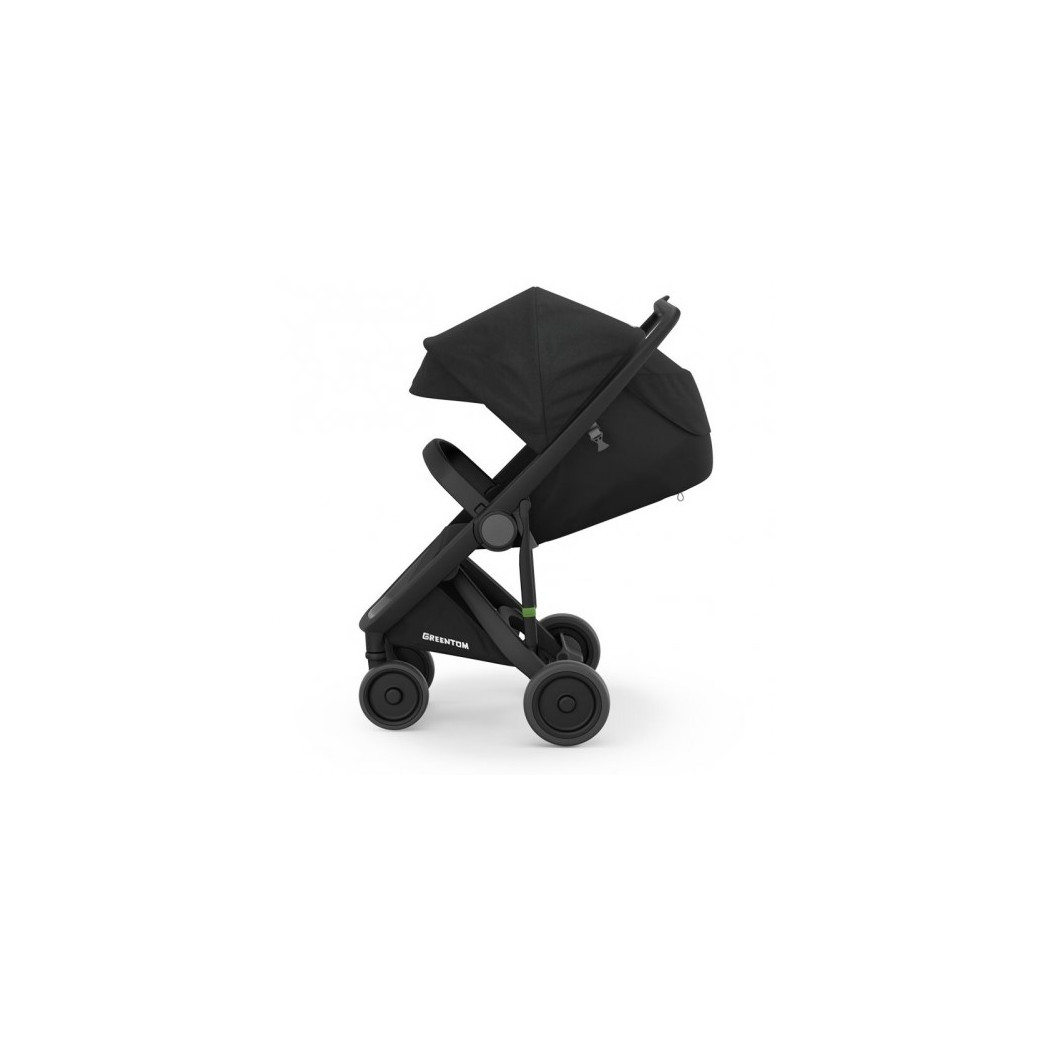 Wózek Greentom  Classic - black - black / czarno - czarny