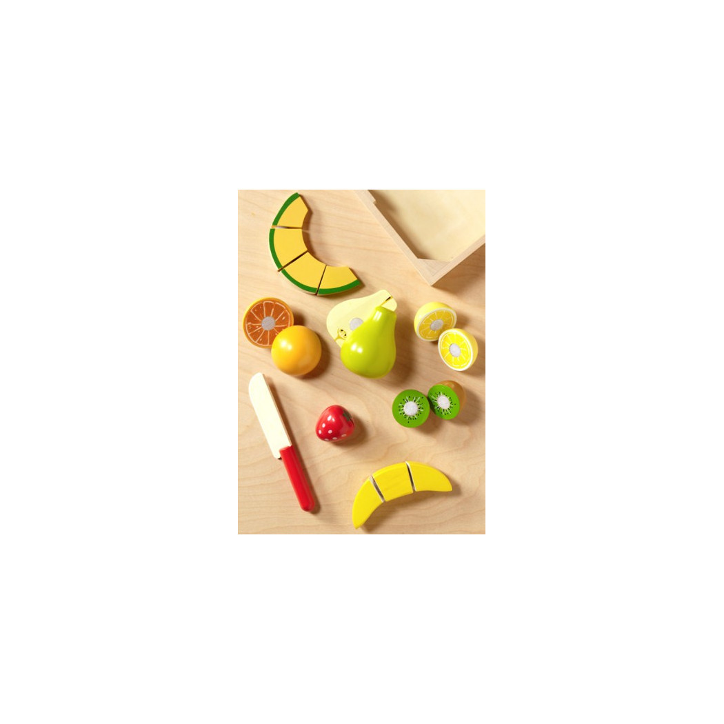 Drewniane owoce do krojenia - Melissa & Doug - Montessori