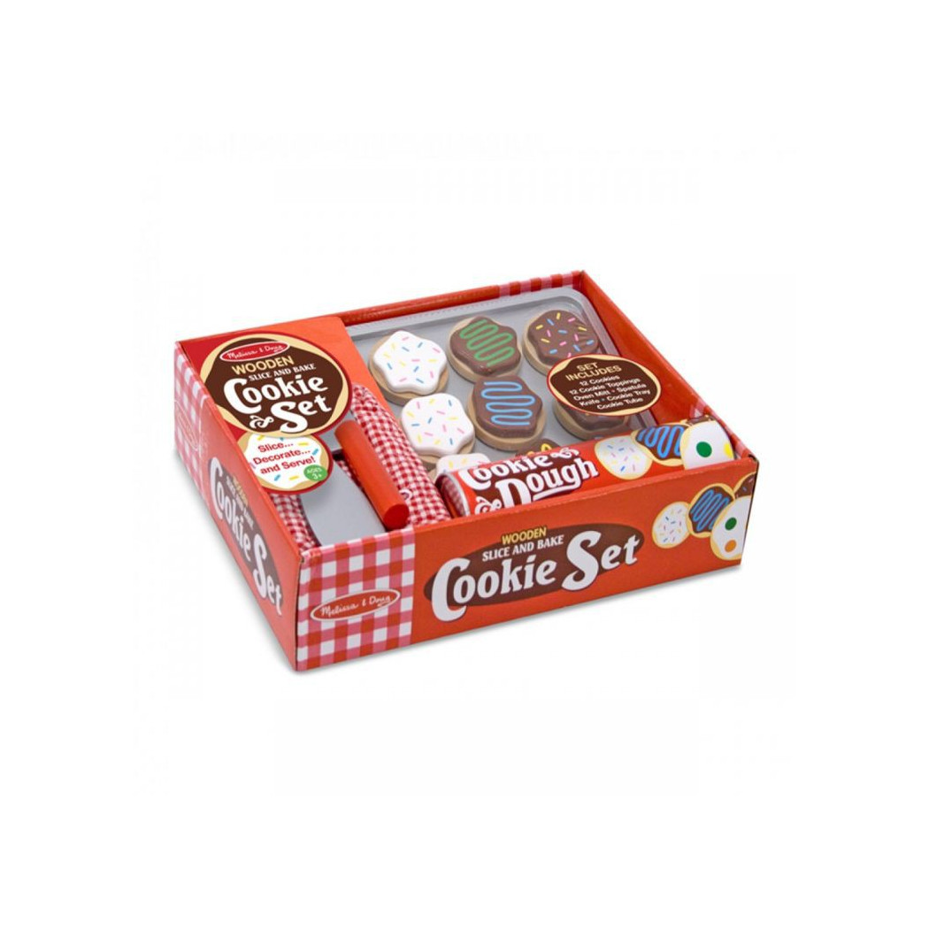 Drewniane Ciasteczka do Krojenia - Melissa & Doug - Montessori