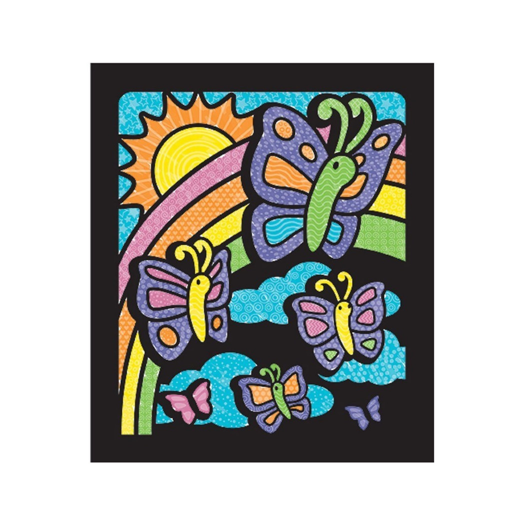 Magic Velvet - Kolorowanka - Motyle - Melissa & Doug