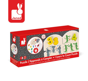 Puzzle Uczę się liczyć - Janod
