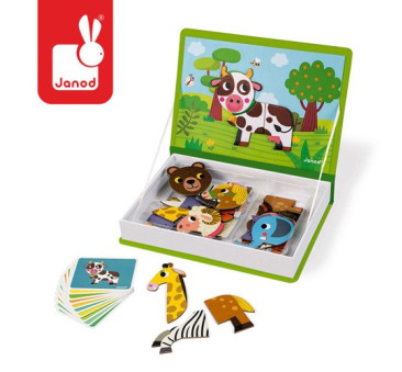 Magnetyczna układanka Zwierzęta Kolekcja 2018 - Janod