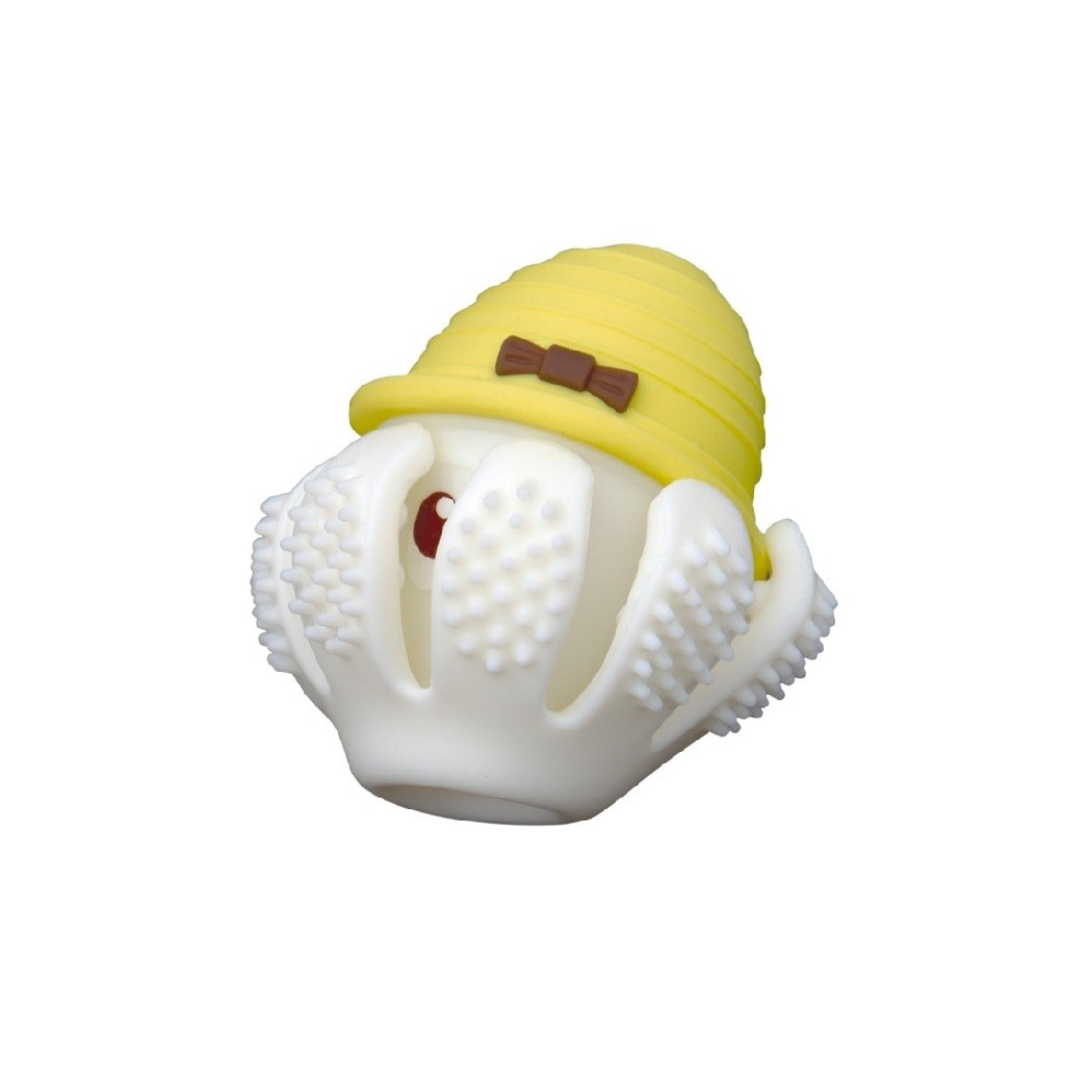 Żółta Ośmiornica - Gryzak Zabawka - Lemon - Mombella