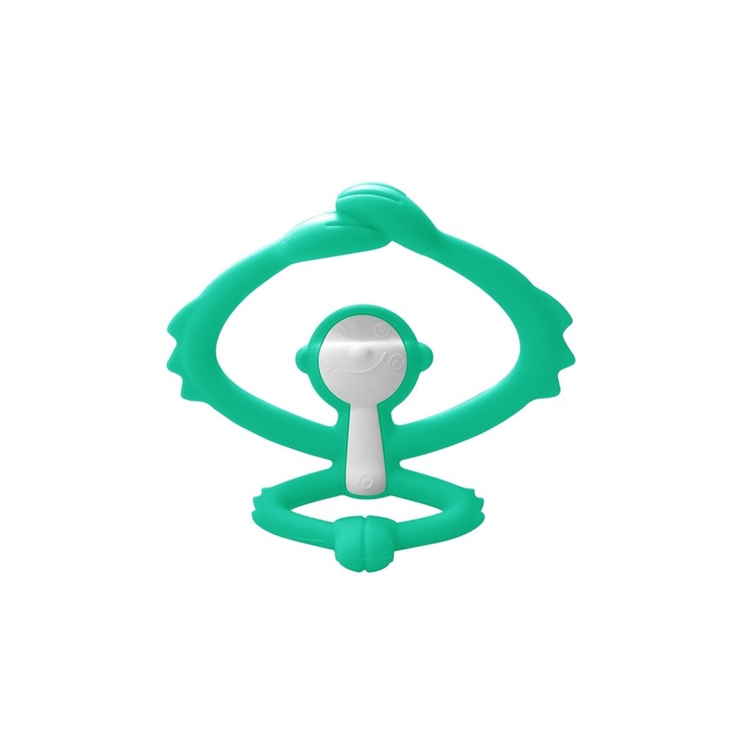 Gryzak Zabawka Małpka - Blue/Turkusowy - Mombella