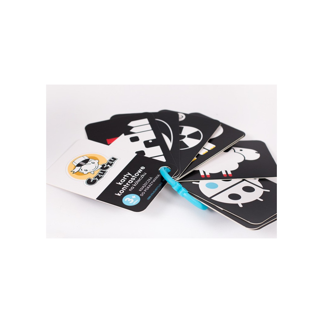 KARTY KONTRASTOWE NA KÓŁECZKU CZUCZU 3+