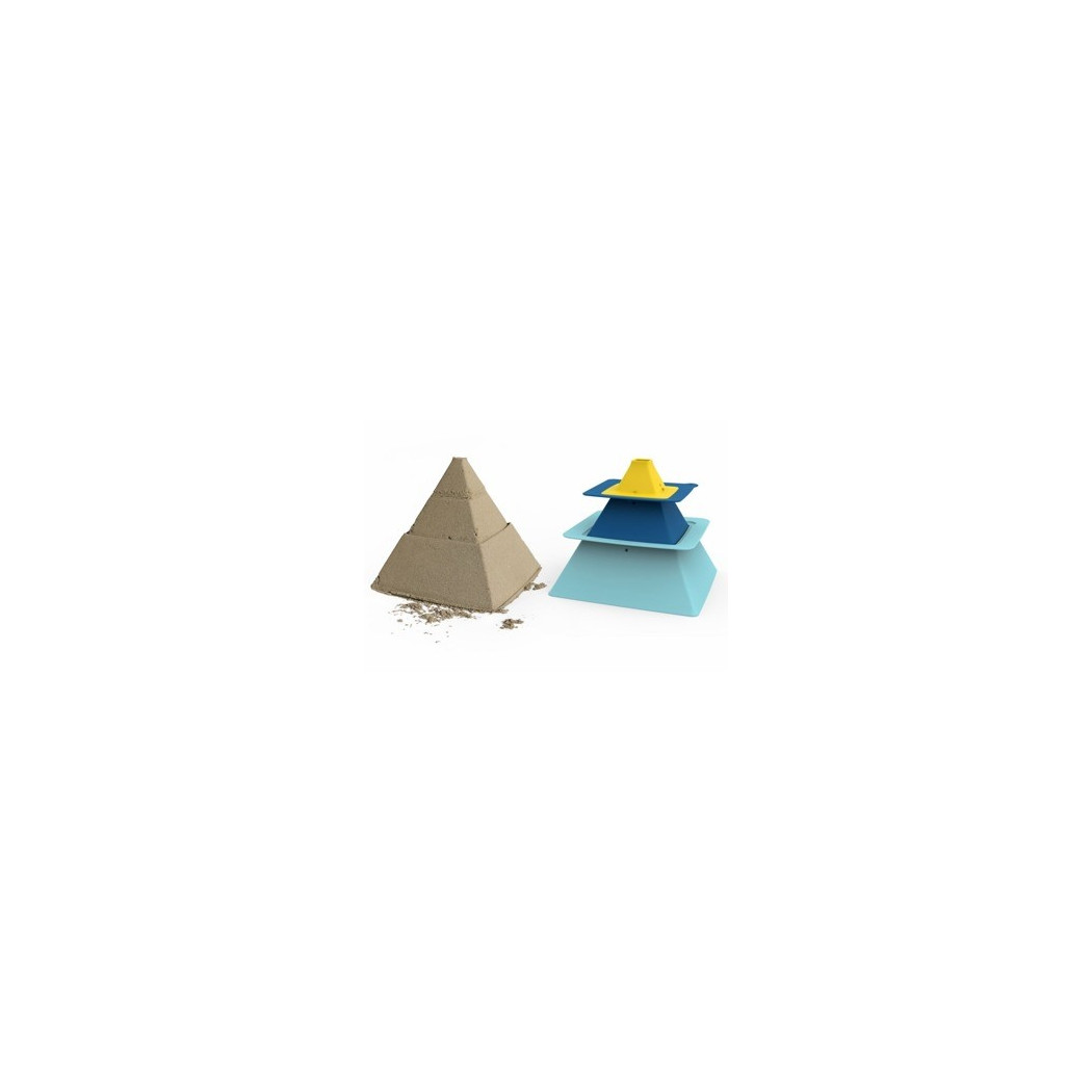 Foremki Pira Vintage Blue + Deep Blue + Mellow Yellow - Do Budowy Piramid - Quut