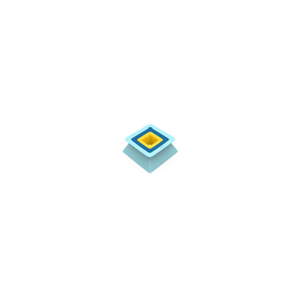 Foremki Pira Vintage Blue + Deep Blue + Mellow Yellow - Do Budowy Piramid - Quut