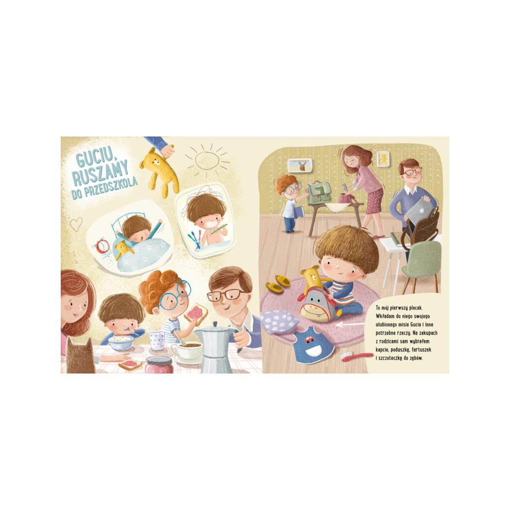 Feluś i Gucio idą do przedszkola - Katarzyna Kozłowska - Nasza Księgarnia