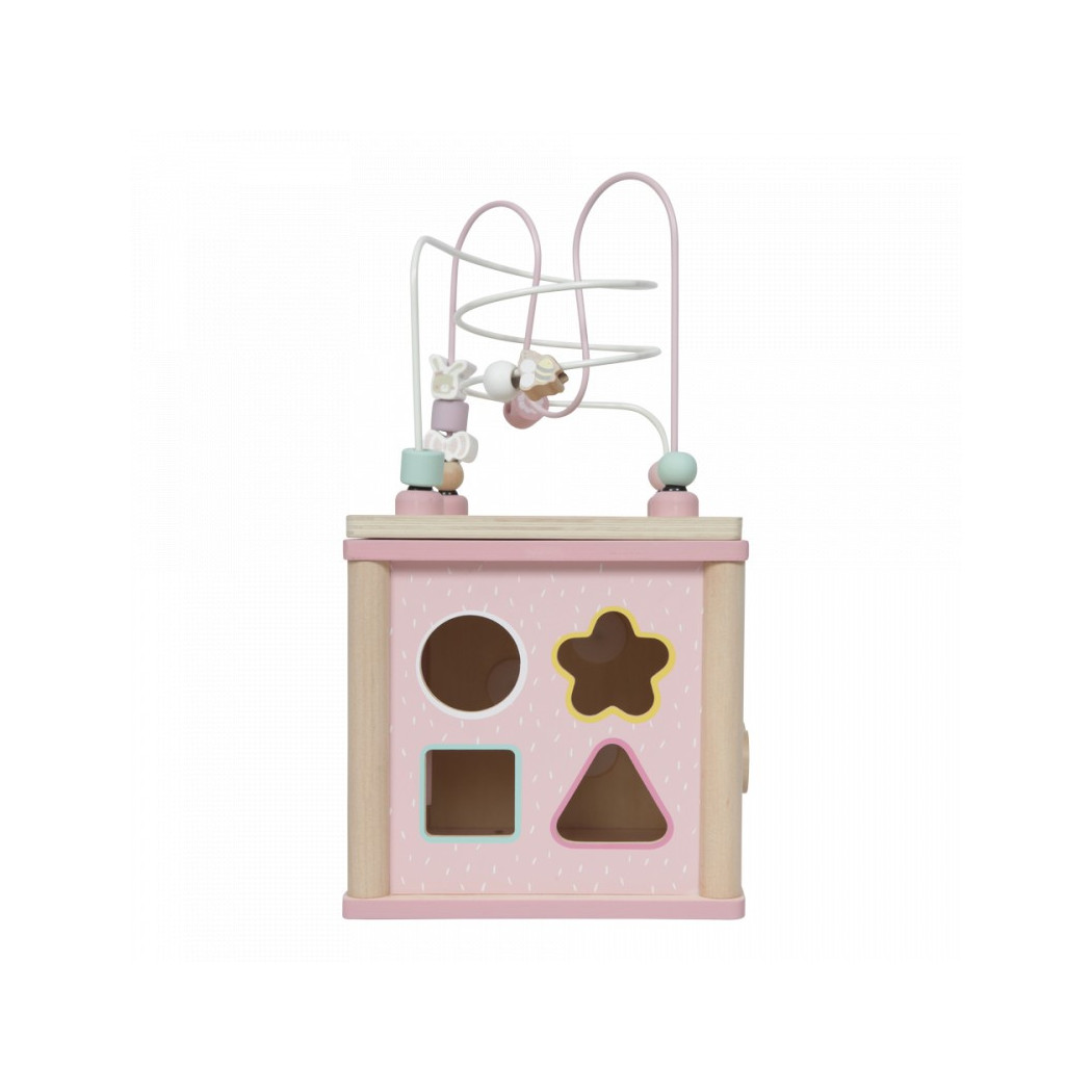 Kostka aktywizująca - Różowa - Little Dutch