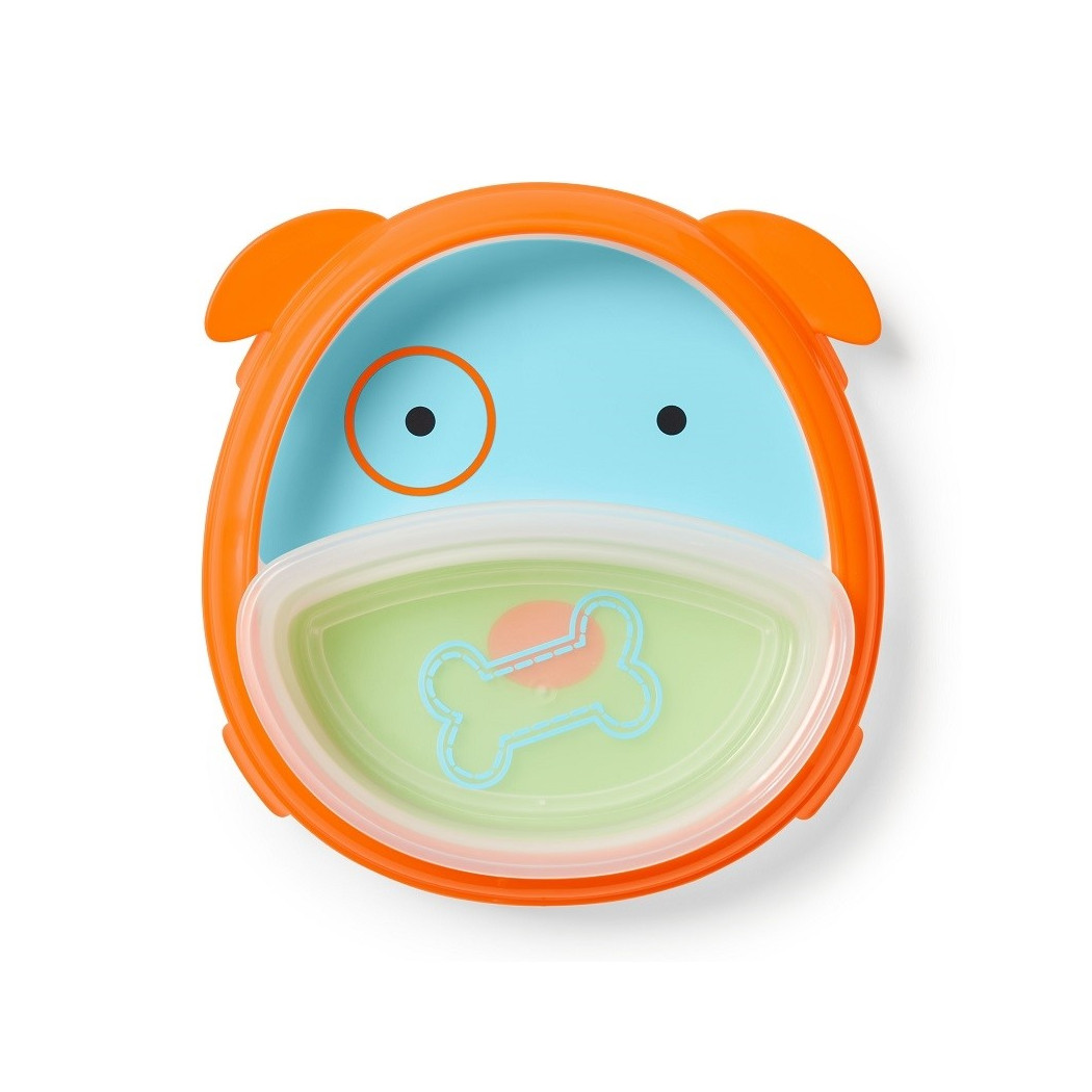 Miska i Talerzyk 2w1 Zoo Pies - Skip Hop