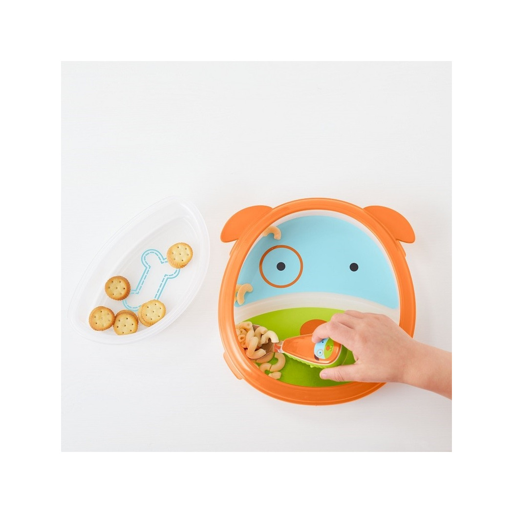 Miska i Talerzyk 2w1 Zoo Pies - Skip Hop