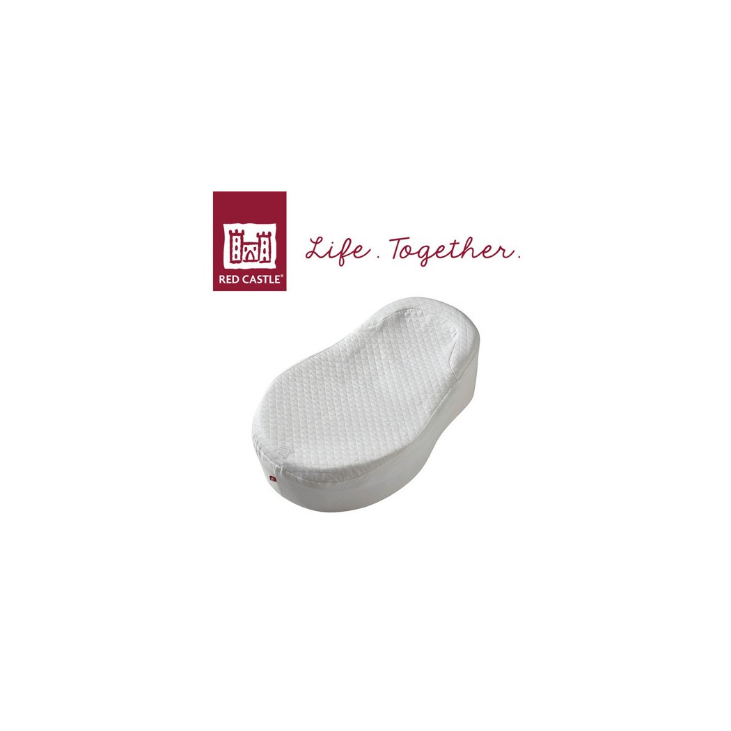 Prześcieradło bawełniane do Cocoonababy - Białe - Red Castle