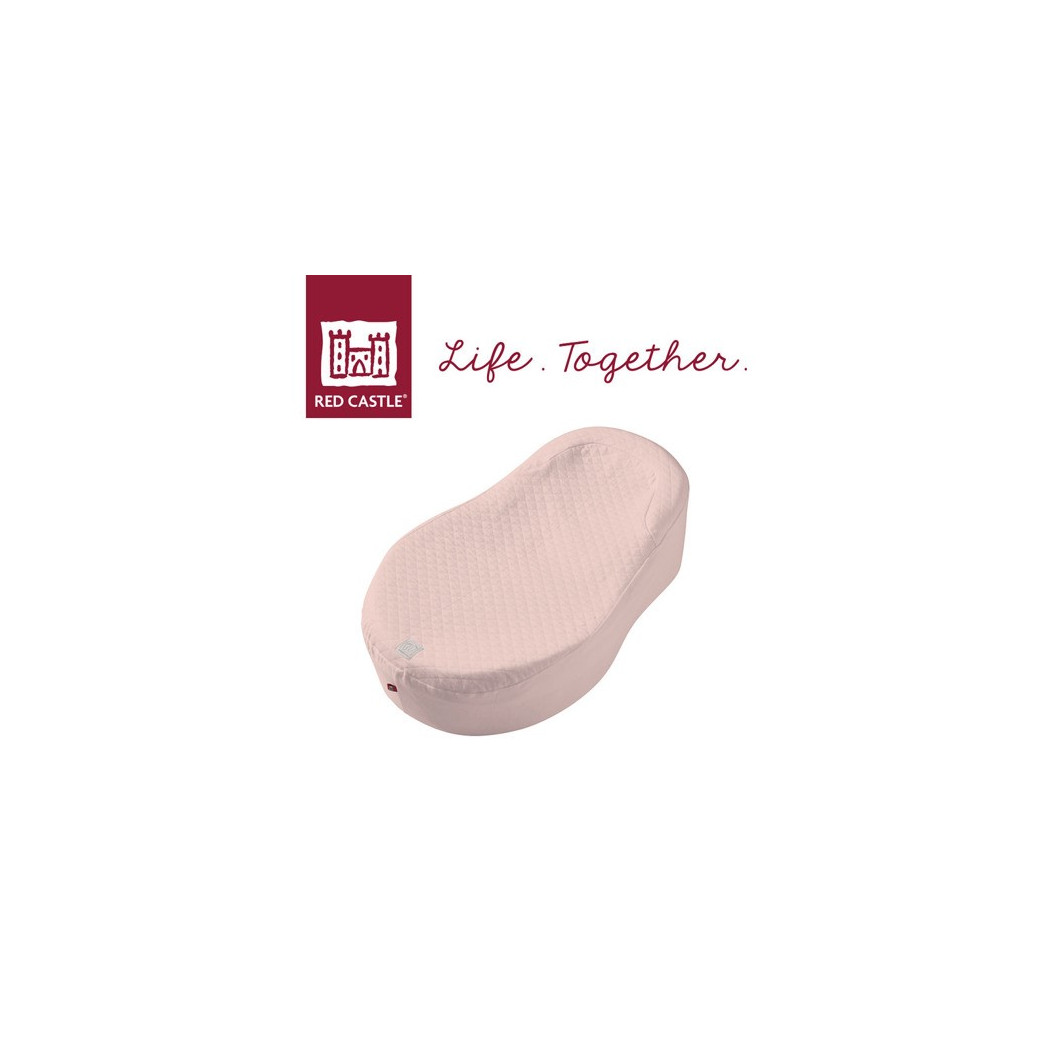 Prześcieradło bawełniane do Cocoonababy - Różowe - Red Castle