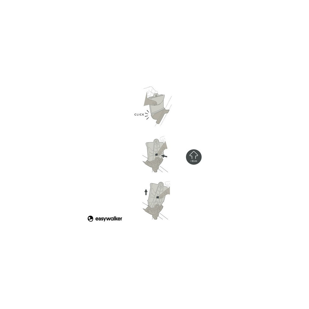 Easywalker Harvey Adapter wysokości do wózka - Easywalker