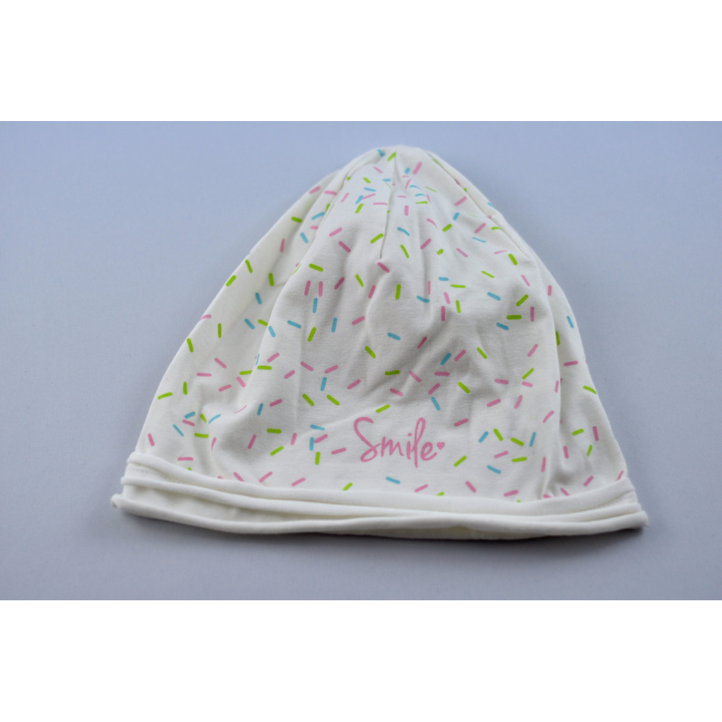 WYPRZEDAŻ CZAPKA RITMO ECRU r.49 - BROEL